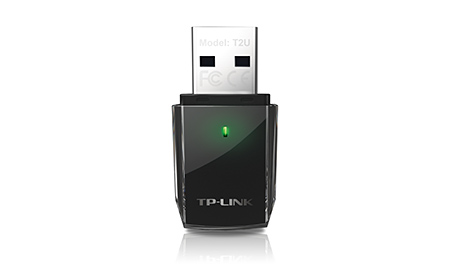 TARJETA DE RED USB TP-LINK ARCHER T2U DUAL BAND AC600 5GHZ 433MBPS O 2.4GHZ 150MBPS 802.11AC/A/N/G/B